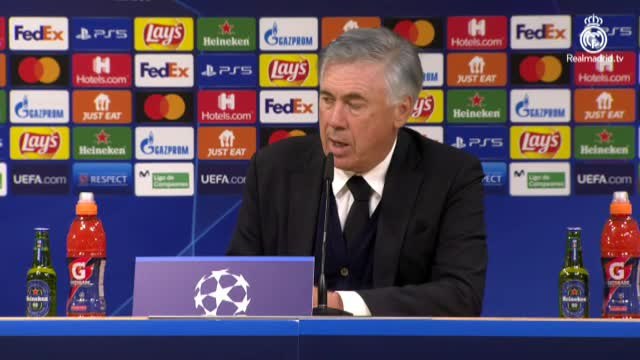 Ancelotti: Es bueno que la afición nos despierte con algunos pitos