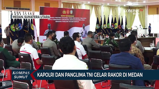Panglima TNI dan Kapolri Soroti Capaian Vaksinasi di Sumatera Utara