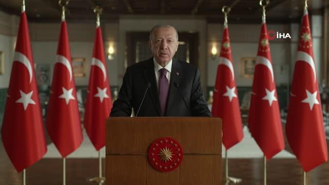 Son dakika haberleri: Cumhurbaşkanı Erdoğan: Yılsonu itibarıyla çift haneli büyüme rakamlarına ulaşacağımızı düşünüyoruz