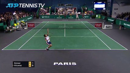 Rolex Paris Masters - Alcaraz vainqueur du duel des jeunes loups
