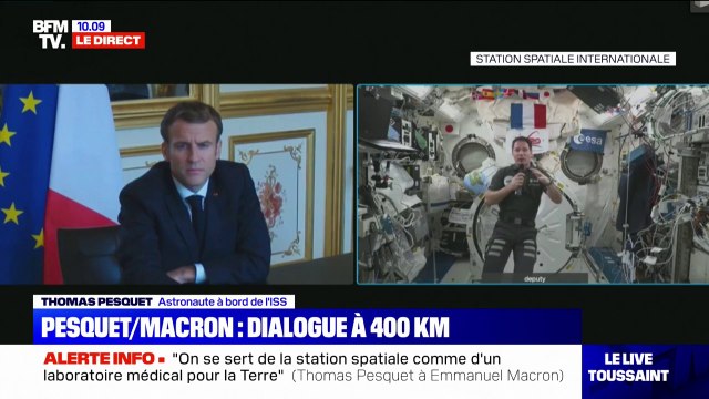 On voit les effets néfastes : Thomas Pesquet alerte Emmanuel Macron sur les signes visibles du réchauffement climatique