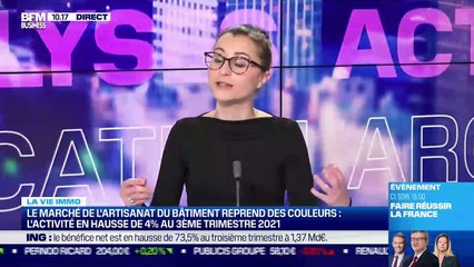 Marie Coeurderoy: Le marché de l'artisanat du bâtiment reprend des couleurs - 04/11
