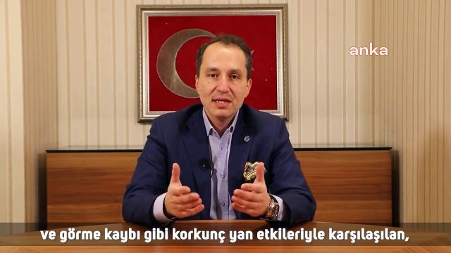 Yeniden Refah Partisi Genel Başkanı Fatih Erbakan: Şimdiye kadar aşı olmadık, bundan sonra da olmayı asla düşünmüyoruz