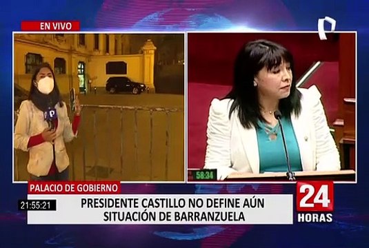 Pedro Castillo y Mirtha Vásquez definen futuro de Barranzuela tras escándalo de fiesta