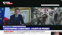 L'échange entre Emmanuel Macron et Thomas Pesquet sur les futures missions d'exploration sur la Lune et Mars