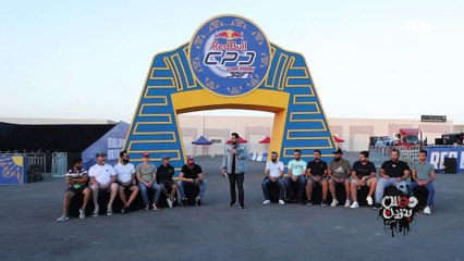المؤتمر الصحفي الخاص ببطولة "Redbull car park drift"