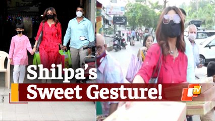 ‘Super Dancer 4’ Judge Shilpa Shetty & Son Spotted Diwali Shopping!