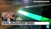 Poland summons Belarusian diplomat after border breach