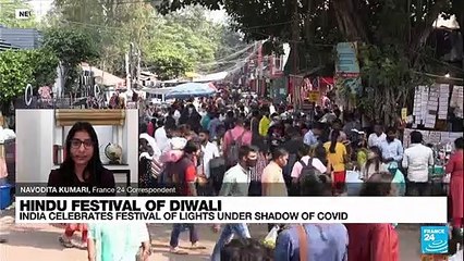 Indians celebrate Diwali, festival of light amid Covid-19 fears
