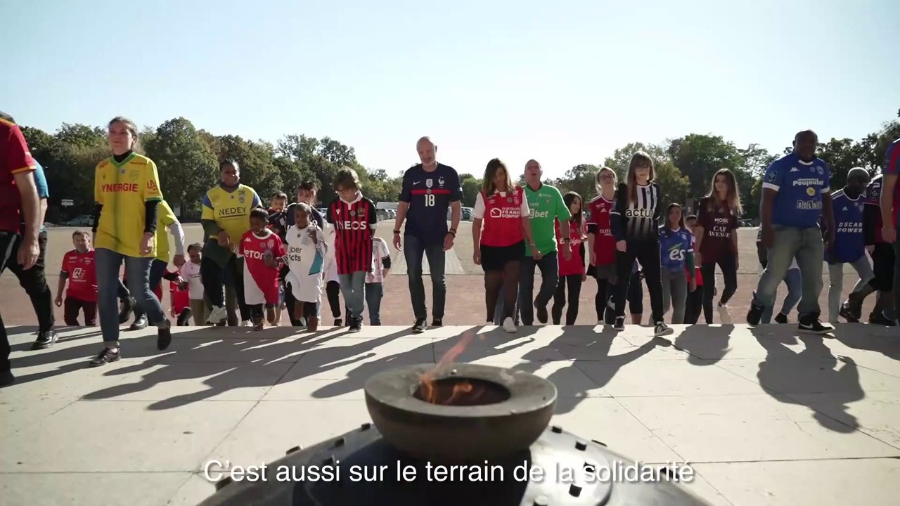 La Ligue 1 Uber Eats et la Ligue 2 BKT se mobilisent pour l'association du Bleuet de France