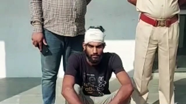 जीप सहित पकड़ा गया चोर, चोरी व मारपीट की पांच वारदातें कबूली