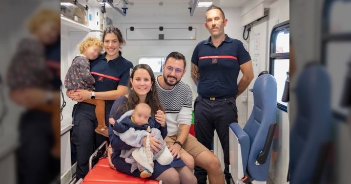 « Je l'entends, il pleure » : au téléphone, un pompier aide un jeune père à réanimer son bébé qui vient de naître
