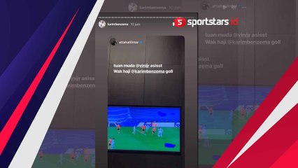 Unggahan Atta Halilintar Direpost Karim Benzema