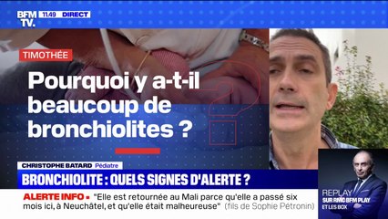 Pourquoi il y a beaucoup de bronchiolites en ce moment ? BFMTV répond à vos questions