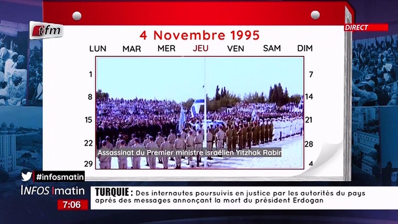 Un jour au Sénégal un jour dans le monde dans Infos du Matin du 04 Novembre 2021