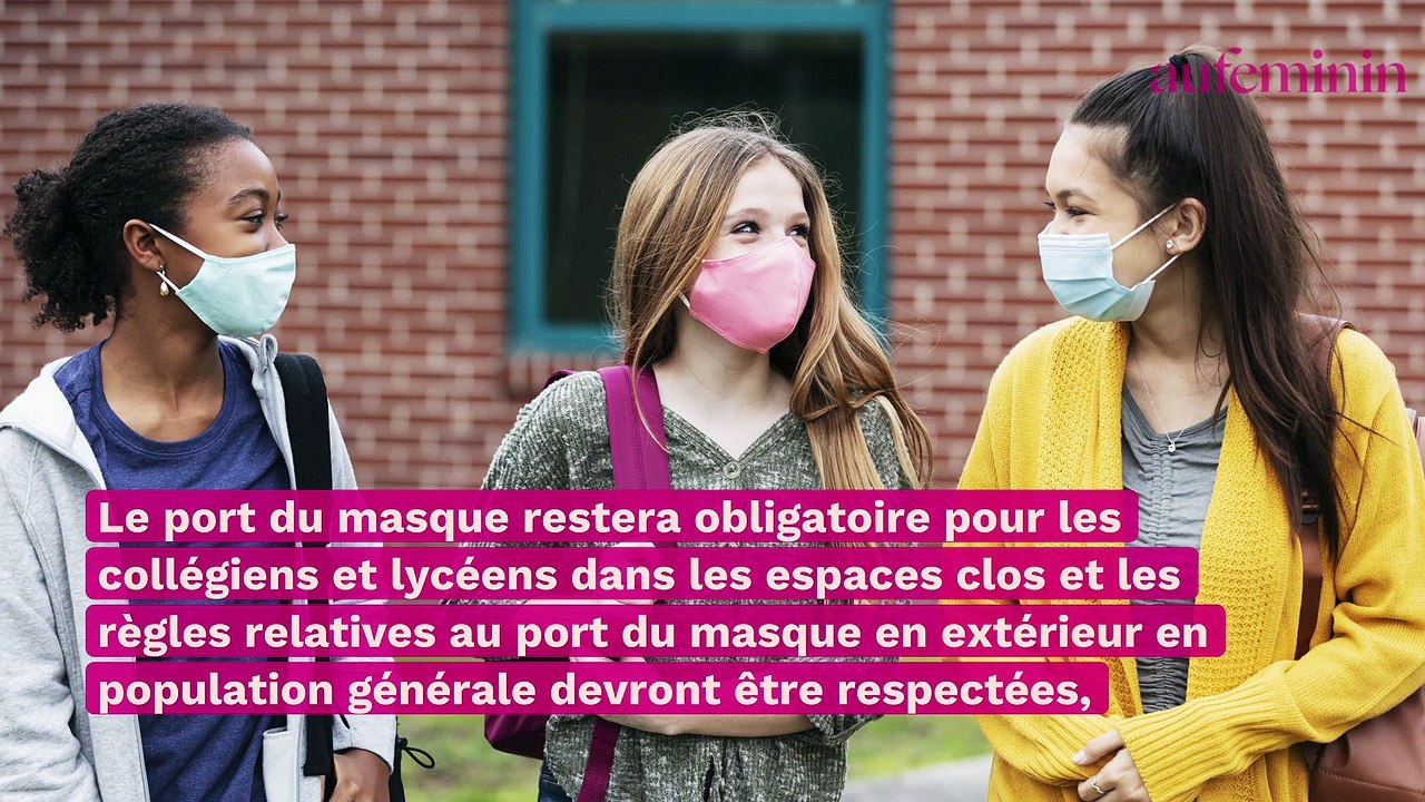 Covid-19 : retour du masque obligatoire à l’école dès lundi, mon enfant est-il concerné ?