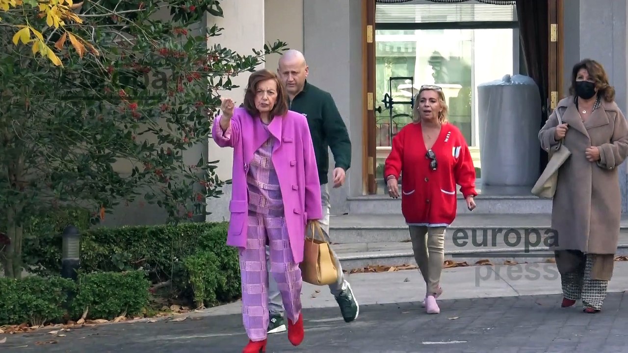 María Teresa Campos saliendo de su antigua casa: "En esta casa está el esfuerzo de toda mi vida"