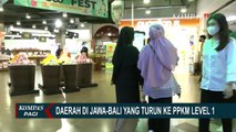 Jakarta, Kota Bogor, dan Kabupaten Bekasi Turun ke PPKM Level 1