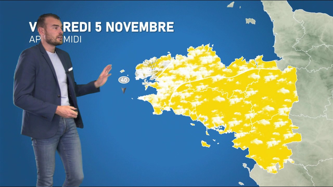 Bulletin météo pour le vendredi 5 novembre 2021