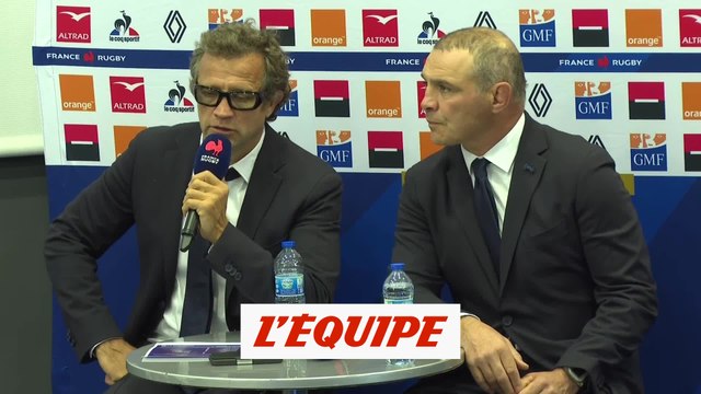 Fabien Galthié explique ses choix avant l'Argentine - Rugby - Bleus