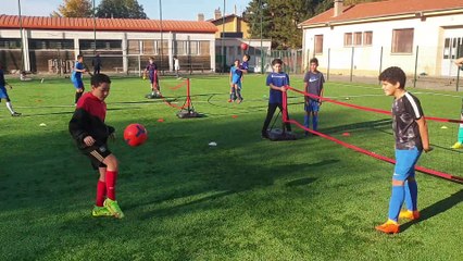 Stage d automne des u13 olympique de terrenoire,   tennis ballon