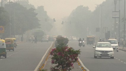 Air quality drops to hazardous levels in New Delhi