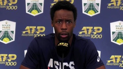 ATP - Rolex Paris Masters 2021 - Gaël Monfils : "Je suis blessé, je me retire du tournoi, on a décidé avec toute mon équipe que c'était plus sage !"