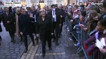 'Muchas muchas gracias, querida Angela': Macron se despide cariñosamente de la canciller Merkel