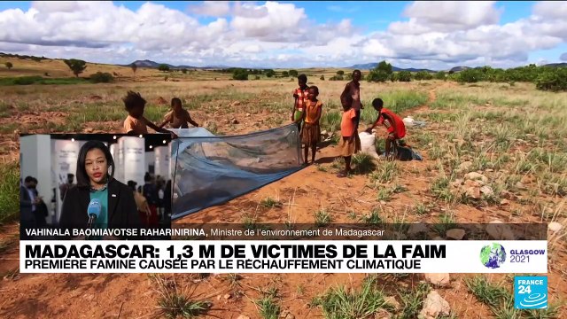 COP26 : à Madagascar, première famine causée par le réchauffement climatique
