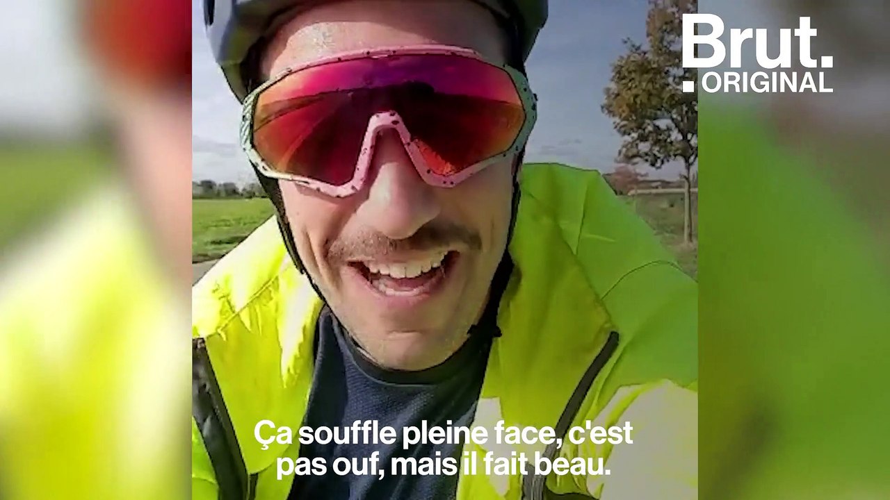Un Marseillais se rend à la COP26 de Glasgow à vélo