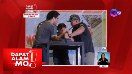 Dapat Alam Mo!: Arm wrestling, isasali na sa palarong pambansa?