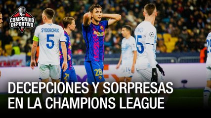 Decepciones y sorpresas en la Champions League - Compendio Deportivo