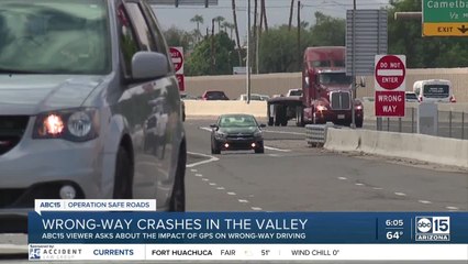 Could GPS devices be leading people to drive the wrong-way?