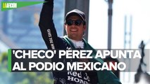 Checo Pérez tiene la oportunidad de obtener un podio en el gran premio de México