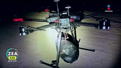 Derriban dron cargado con tres kilos de heroína en Arizona
