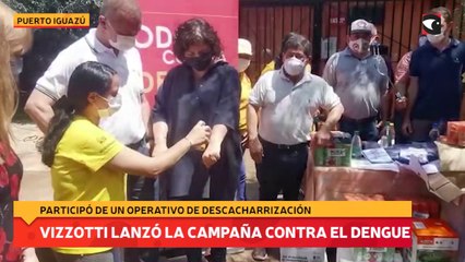 Vizzotti lanzó la campaña contra el dengue