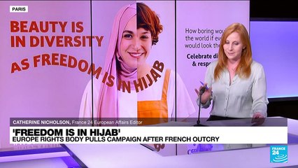 Europe rights body pulls pro-hijab campaign after French outcry