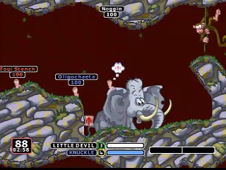 Worms Armageddon online multiplayer - n64