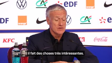 Bleus - Deschamps : "Nkunku ? C'est un candidat sérieux"