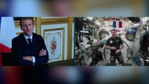 Thomas Pesquet à Emmanuel Macron : «On voit les effets néfastes de l’activité humaine sur la Terre»