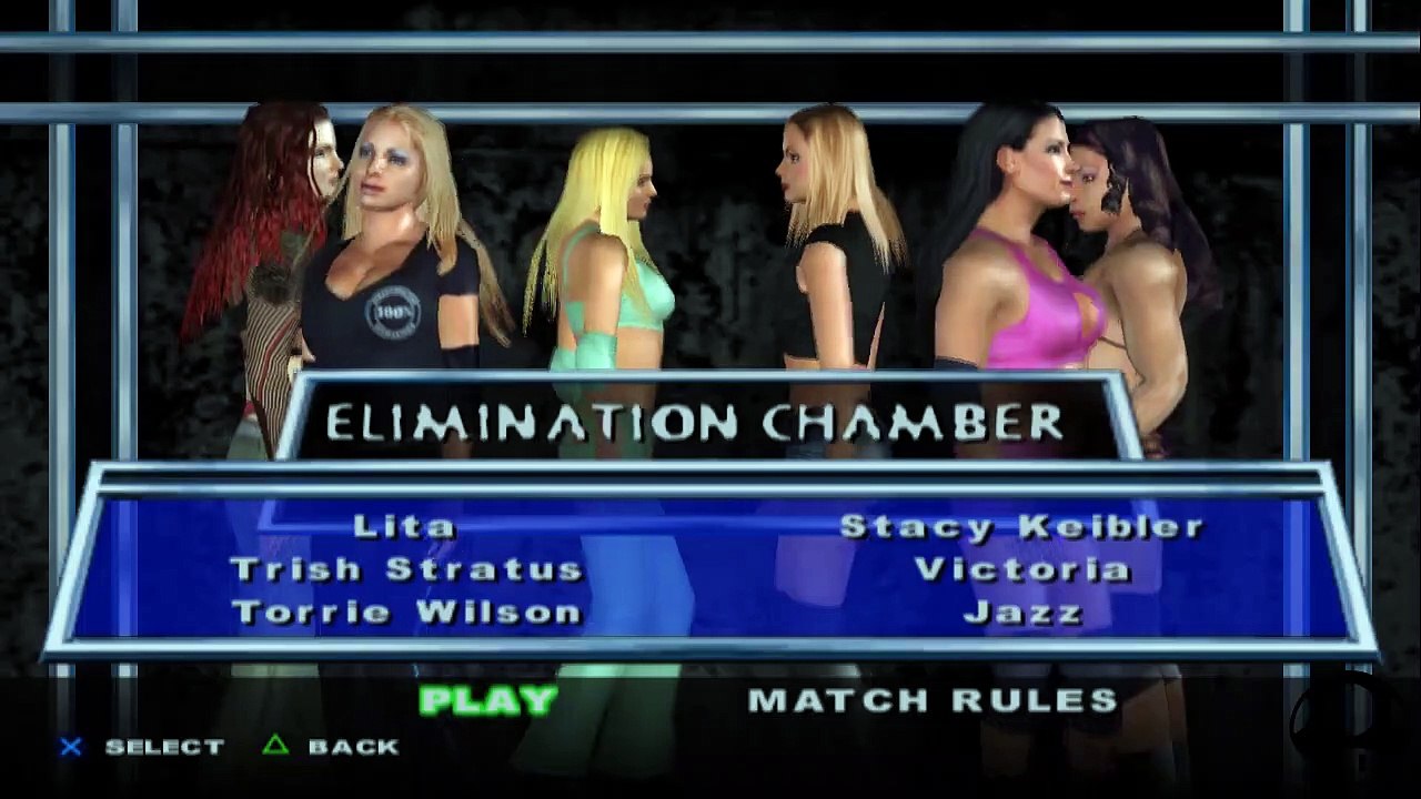 Here Comes the Pain Lita vs Trish Stratus vs Torrie Wilson vs Stacy Keibler vs Victoria vs Jazz