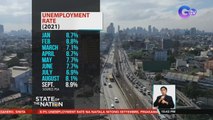 8.9% unemployment rate na naitala nitong Setyembre, pinakamataas ngayong 2021 | SONA