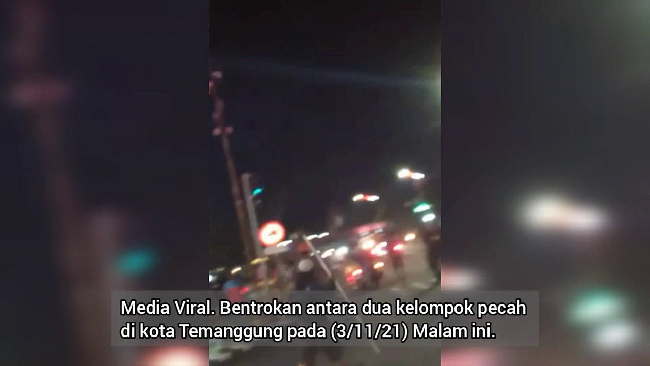 Keributan Antar dua kelompok Ormas Temanggung