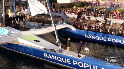 VoileBanquePop 2021 : Baptême du Maxi Banque Populaire XI