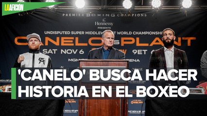 Canelo y Plant evitan estar frente a frente