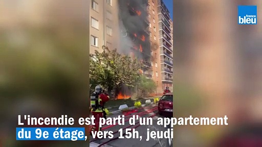 Incendie 15 arrondissement de Marseille