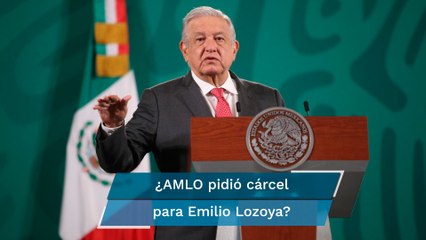 “Yo no doy instrucciones”, afirma AMLO sobre prisión preventiva contra Emilio Lozoya