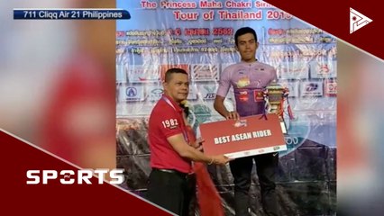 Marcelo Felipe, dedepensahan ang titulo sa 2021 Tour of Thailand #PTVSports