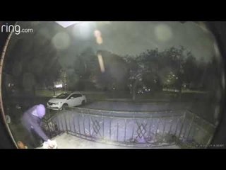 Masked Thief Fills Jacket With Candy