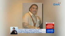Umano'y utak sa pagpatay kay dating Los Baños Mayor Perez, arestado; suspek, itinangging sangkot sa krimen | Saksi
